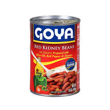 GOYA RED KIDNEY BEANS IN SAUCE 10.5 oz can