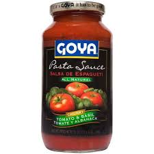 GOYA PASTA SAUCE CHUNKY TOMATO & BASIL 25OZ