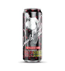 Arizona Arnold palmer half ice tea and half lemonade Srawberry can 22oz