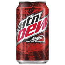  Mountain Dew Code Red  12oz