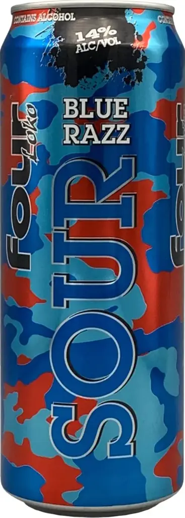  Four Loko Sour Blue Razz 23.5 oz 