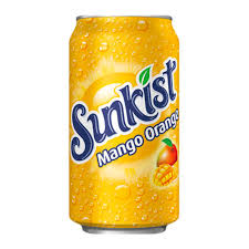  Sunkist Mango Orange 12oz can