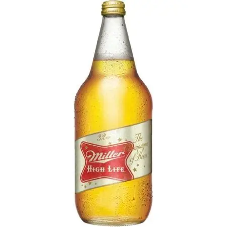 MILLER HIGH LIFE BEER 32oz BOTTLE