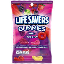 Life Savers GUMMIES WILD BERRIES FLAVOR 4.2Z 