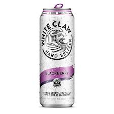 White Claw Hard  seltzer Blackberry 19.2 oz