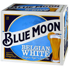 BLUE MOON BELGIAN WHITE Bottle 12oz case of 24
