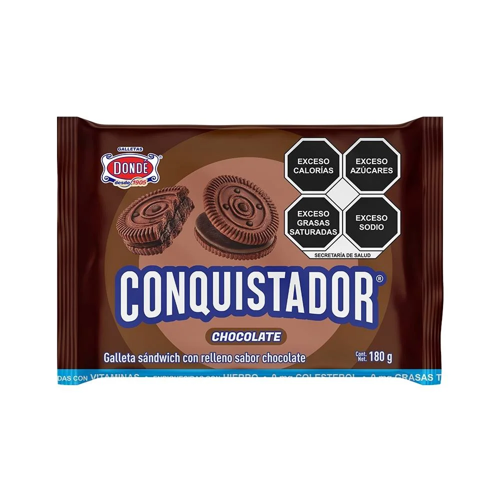 CONQUISTADOR CHOCALATE SANDWICH COOKIE