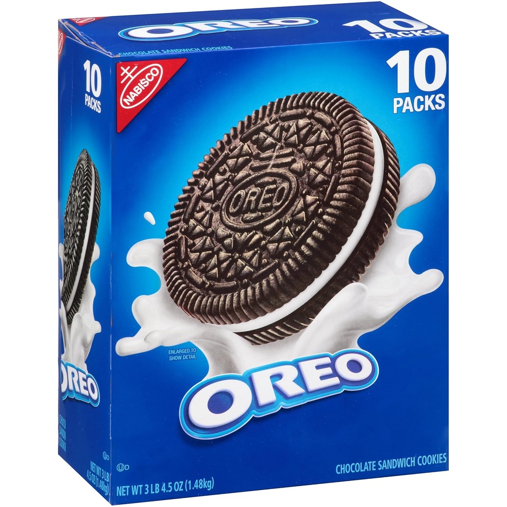 OREO ORIGINAL CHOCALATE SANDWICH COOKIE BOX 252G/12PCS