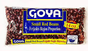 GOYA SMALL RED BEANS PKT 14 OZ