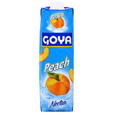 GOYA PEACH MELOCOTON NECTAR 33.8 FLOZ