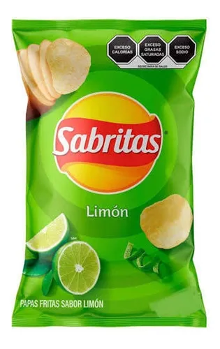 SABRITAS LIMON 42 G CHIPS 