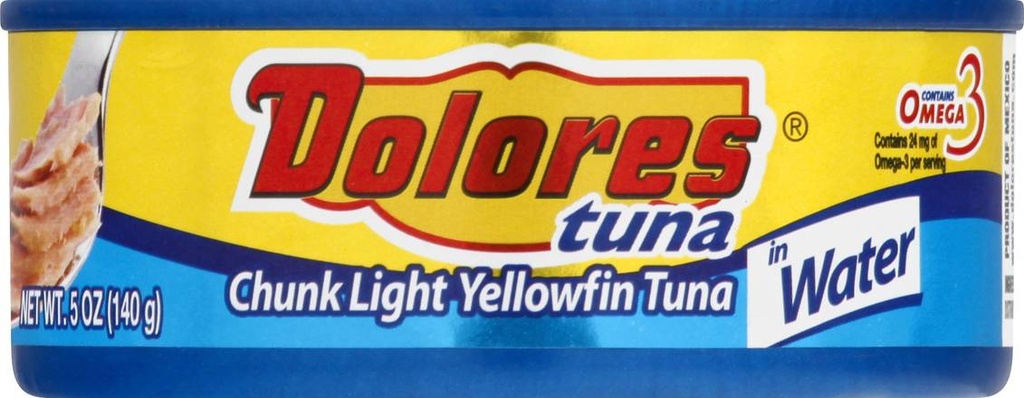 DOLORES TUNA IN WATER 6 PACKS (78G) 