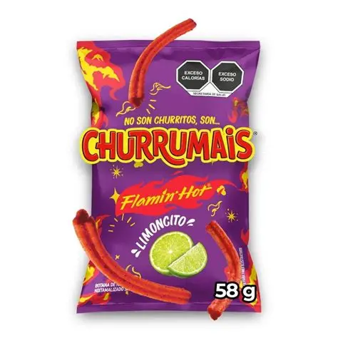 CHURRUMAIS FLAMIN HOT LIMONCITO 50GR