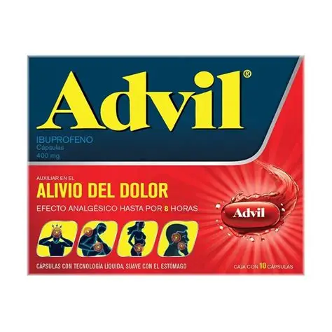 ADVIL 10 TABLESTS OF 400mg