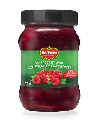 DEL MONTE STRAWBERRY JAM JAR 270G