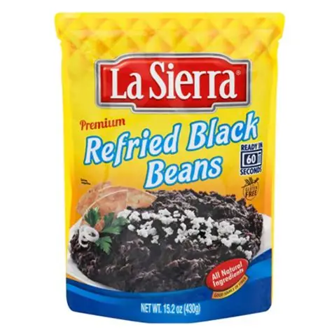 LA SIERRA RED REFRIED BEANS BAG 430G
