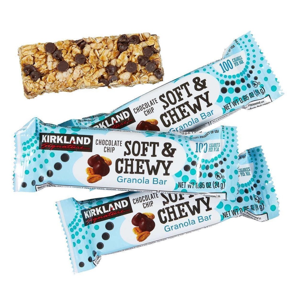 KIRKLAND CHOCALATE CHIP SOFT & CHEWY GRANOLA BAR 0.85oz