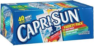 CAPRISUN POUCHES Box of 40
