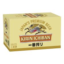 KIRIN ICHIBAN LAGER 12OZ BOTTLE CASE 24