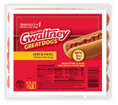Gwaltney, Great Dogs Chicken Franks, 24/12oz 