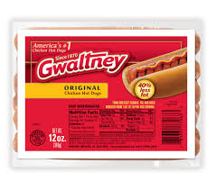 Gwaltney, Original Hot Dogs, 8ct, 16-12 oz 