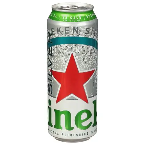 HEINEKEN SILVER BEER 12oz CAN