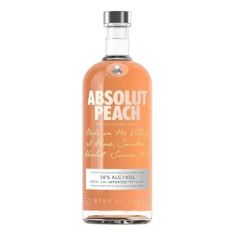 Absolut Peach Vodka 1 Liter Bottle