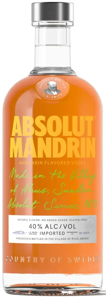 Absolut Mandarin Vodka 1 Liter Bottle