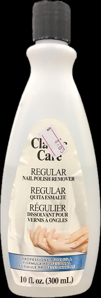CLASSIC CARE NAIL POLISH REMOVER 10oz REGULAR 