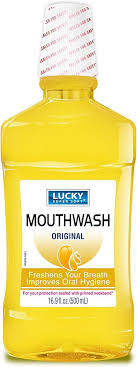 LUCKY SUPER SOFT MOUTHWASH   16.9oz ORIGINAL