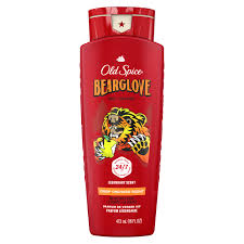 OLD SPICE BODY WASH 16oz BEARGLOVE SHOWER FRESH 