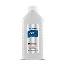 SWAN 99% ISOPROPYL ALCOHOL 16oz WHITE 