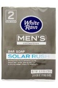 WHITE RAIN 2 BAR SOAP MENS 8.11 0z SOLAR RUSH 