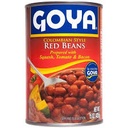 Goya Colombian style RED BEANS with squash tomato & bacon flavor 15.5 OZ 