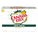  Canada Dry  Ginger Ale Zero 12oz CASE OF 24