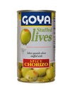 GOYA STUFFED OLIVES CHORIZO PICANTE (5-1/4) OZ CAN