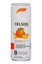 CELSIUS FIZZ FREE PEACH MANGO + GREEN TEA CAN 12oz