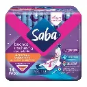 SABA GOOD NIGHT FEMININE PADS WITHOUT WINGS 10 PCS