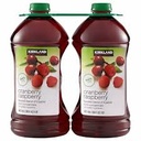 kirkland cranberry juice96oz